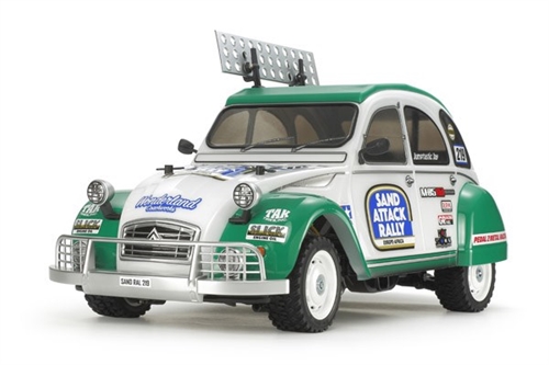 TAMIYA 58670 1:10 R/C CITROËN 2CV RALLY (M-05RA)  Samlesæt